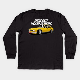 peugeot 504 Kids Long Sleeve T-Shirt